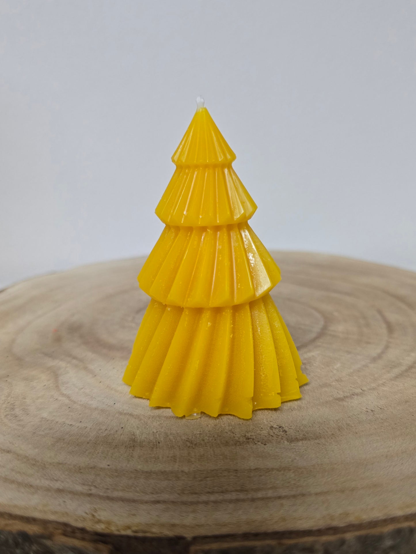 Bienenwachskerze Motiv: "Tannenbaum"🌲