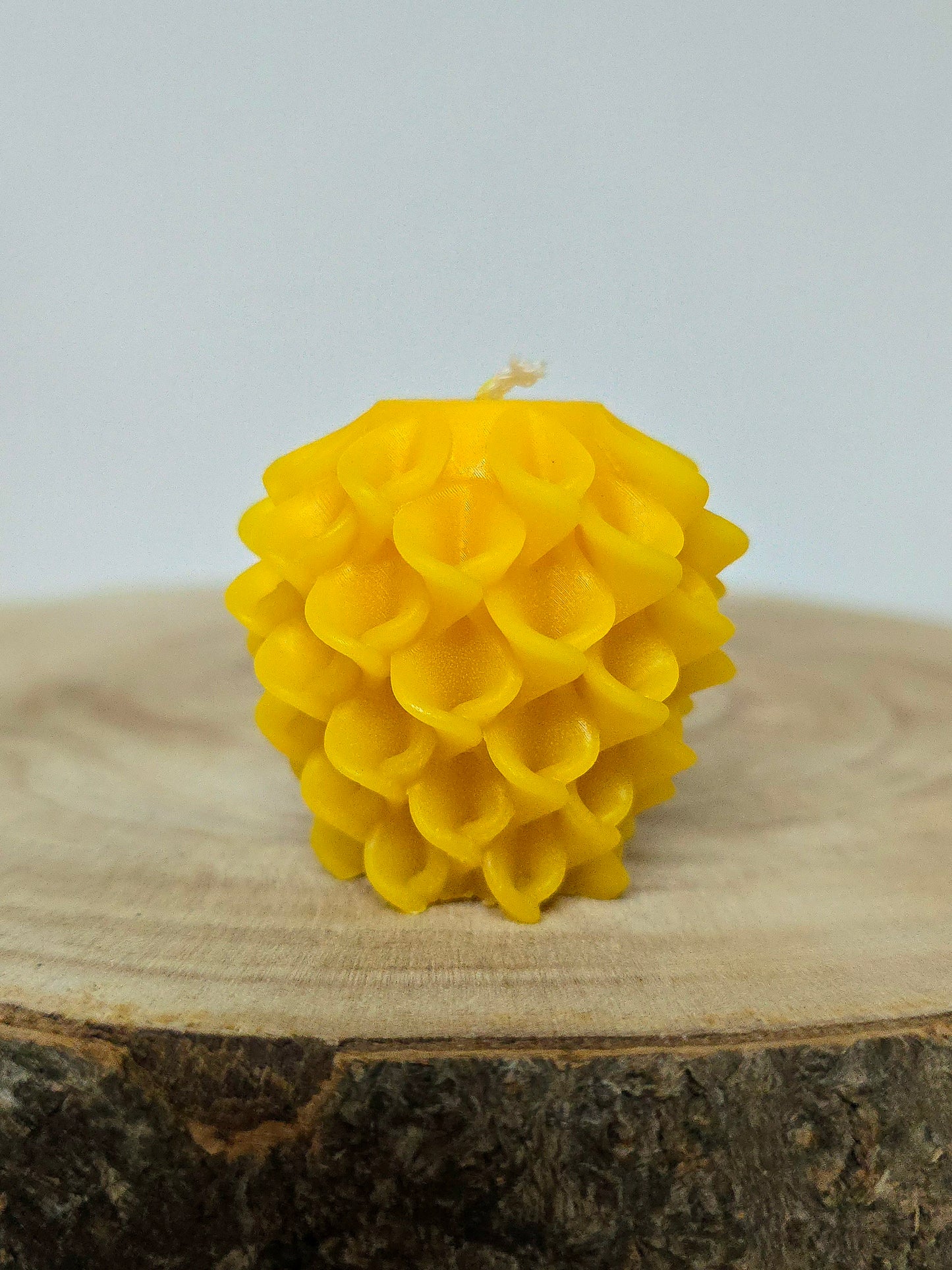 Bienenwachskerzen Motiv:  "Spiral"