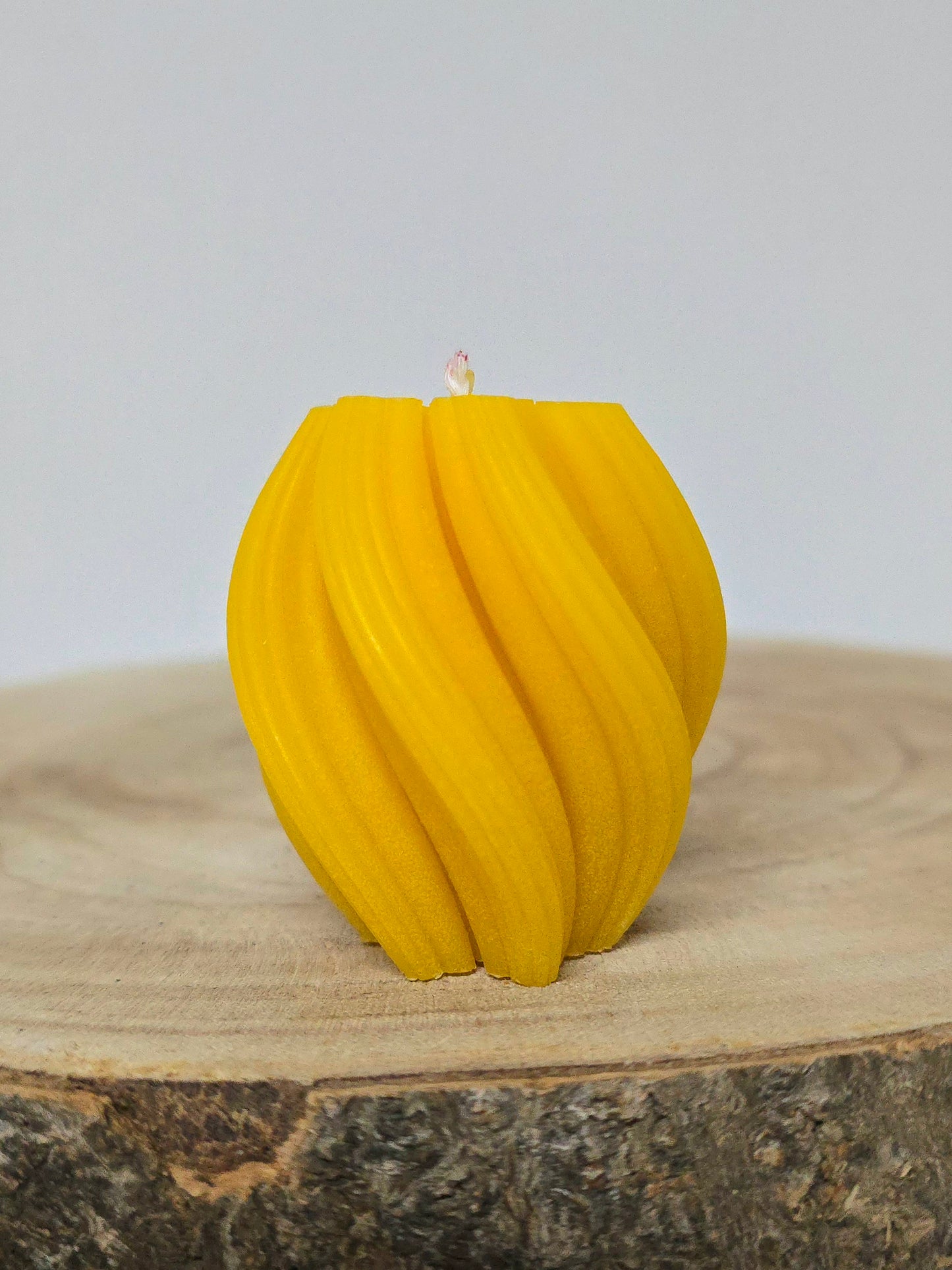 Bienenwachskerzen Motiv:  "Spiral"