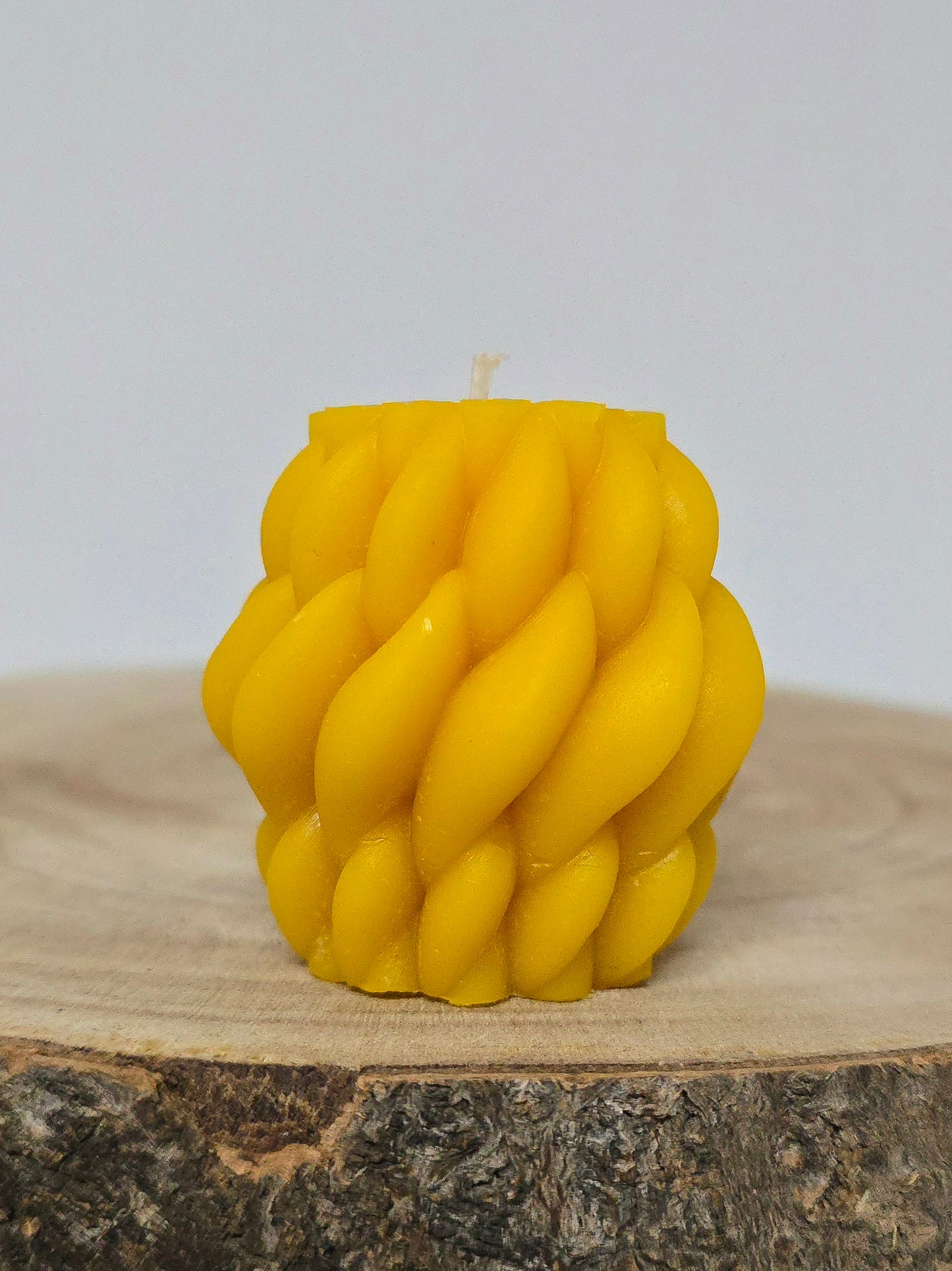 Bienenwachskerzen Motiv:  "Spiral"