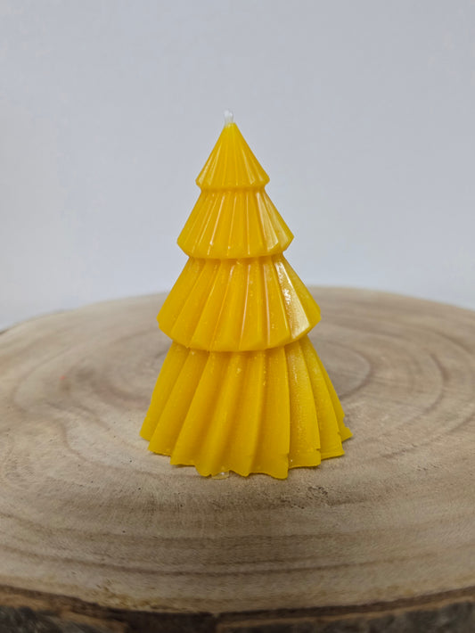 Bienenwachskerze Motiv: "Tannenbaum"🌲